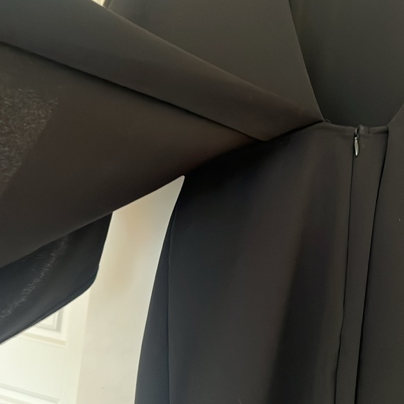 Lulu’s Fitted Cape Mini Dress - Picture 4 of 4